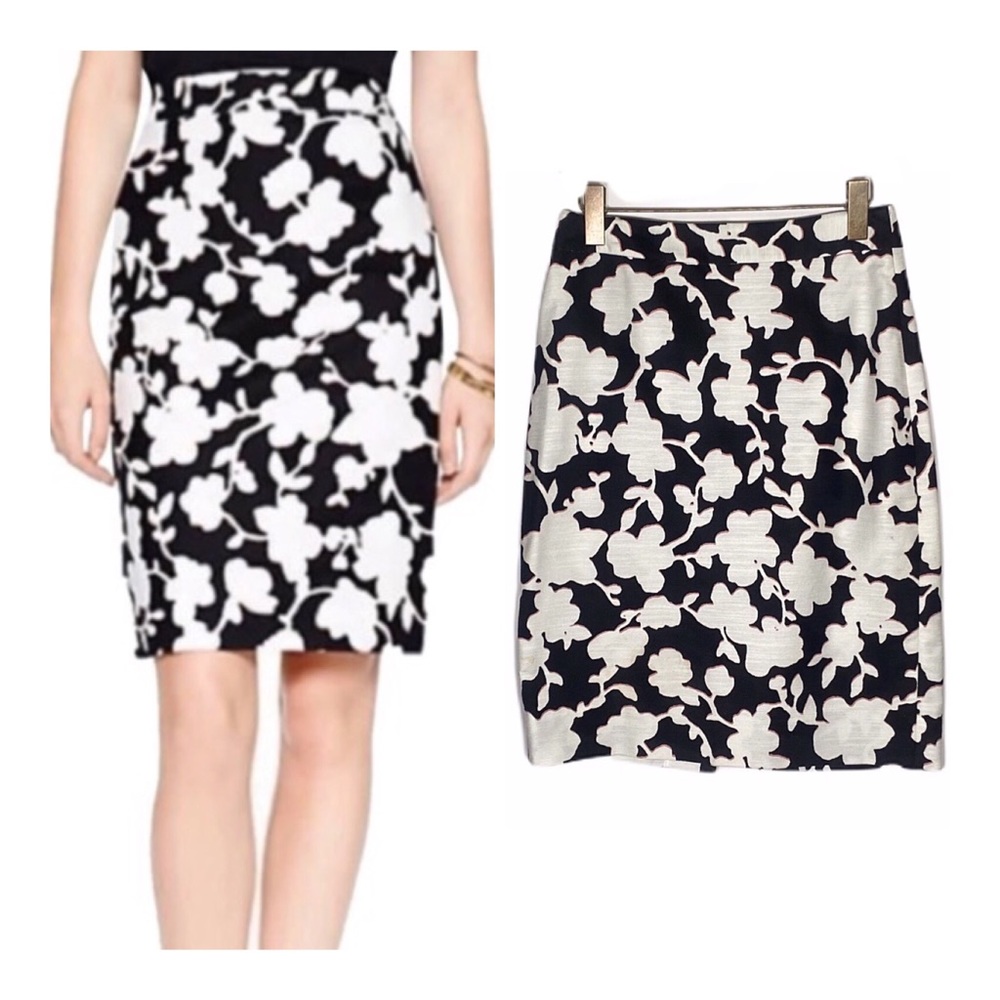 Kate Spade Marit Graphic Floral Skirt